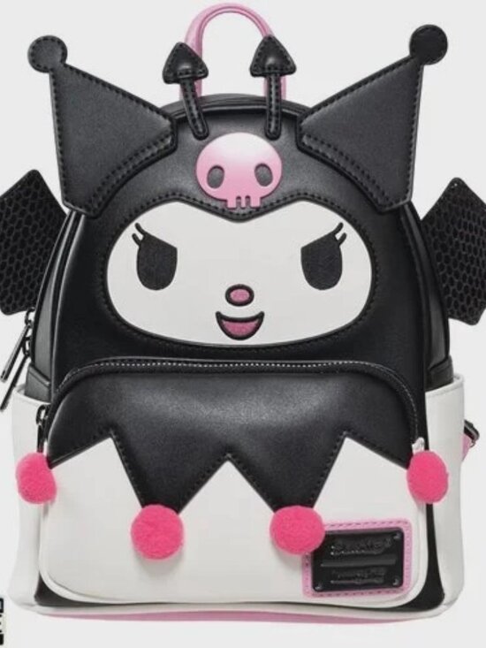 Sanrio Kuromi Devilish Winged Mini-Backpack - Entertainment Earth Exclusive main image 4